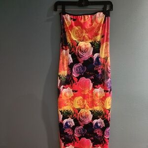 Fashion Nova fitted maxi dress